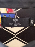 画像をギャラリービューアに読み込む, 【 KARL LAGERFELD 】 Heraldic pattern Shirts

