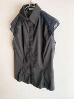 画像をギャラリービューアに読み込む, 【 JIL SANDER 】 Buck See-through No-Sleeve Shirts
