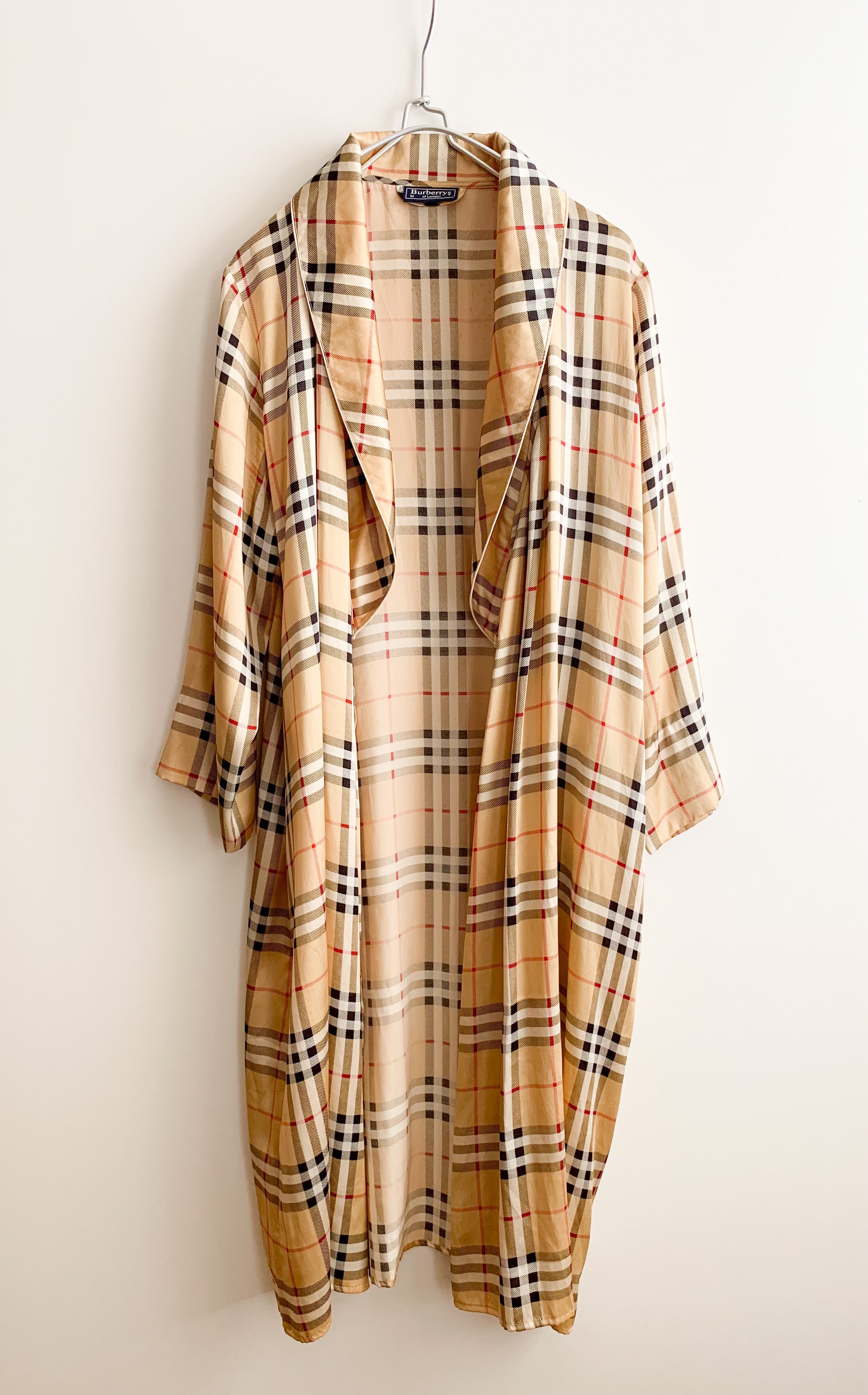 【 Burberry's 】NOVA CHECK GOWN COAT