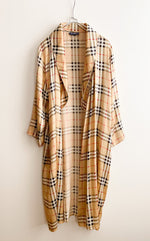 画像をギャラリービューアに読み込む, 【 Burberry&#39;s 】NOVA CHECK GOWN COAT
