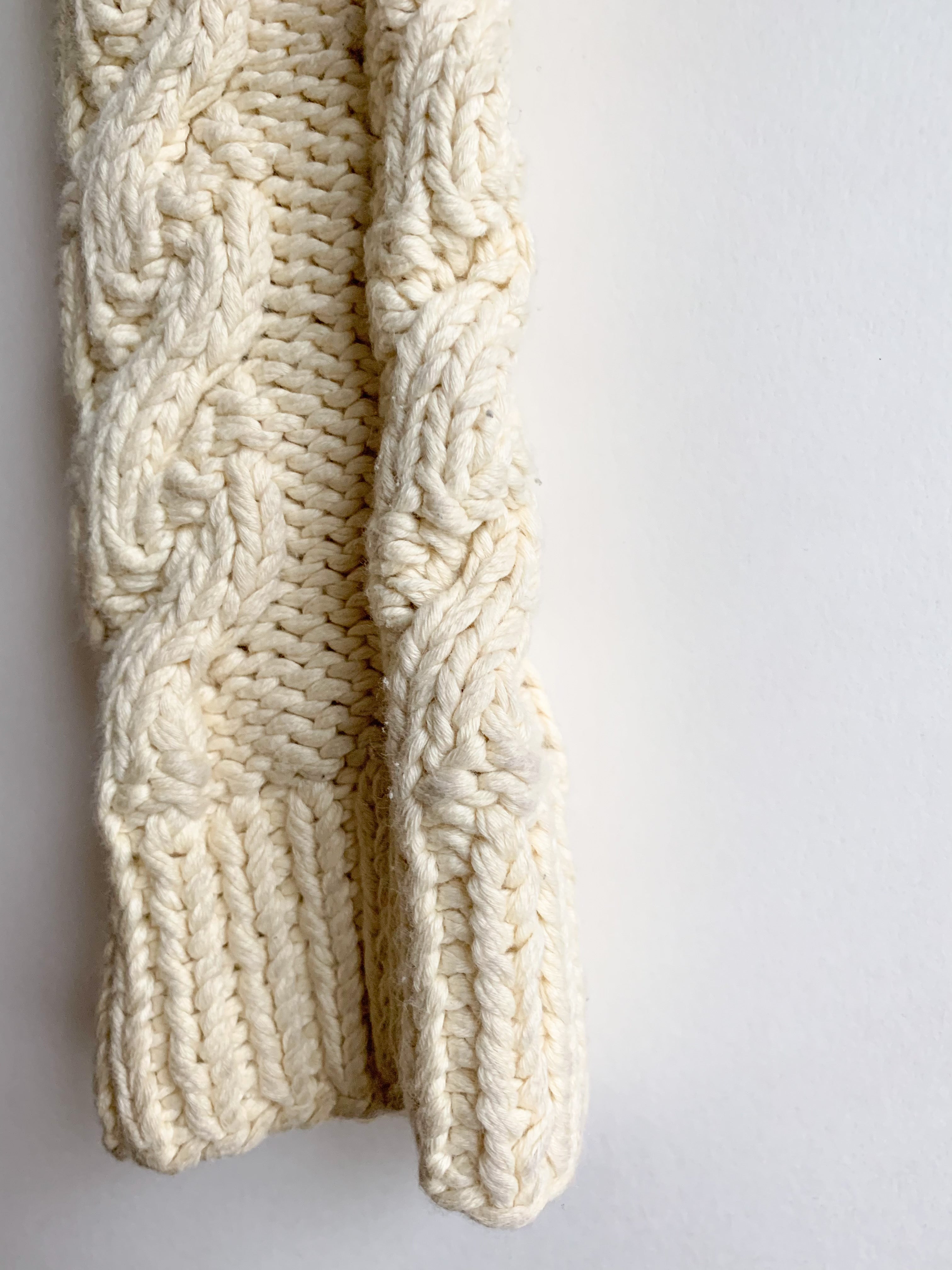 【 Maison Martin Margiela 】Cable knit cardigan