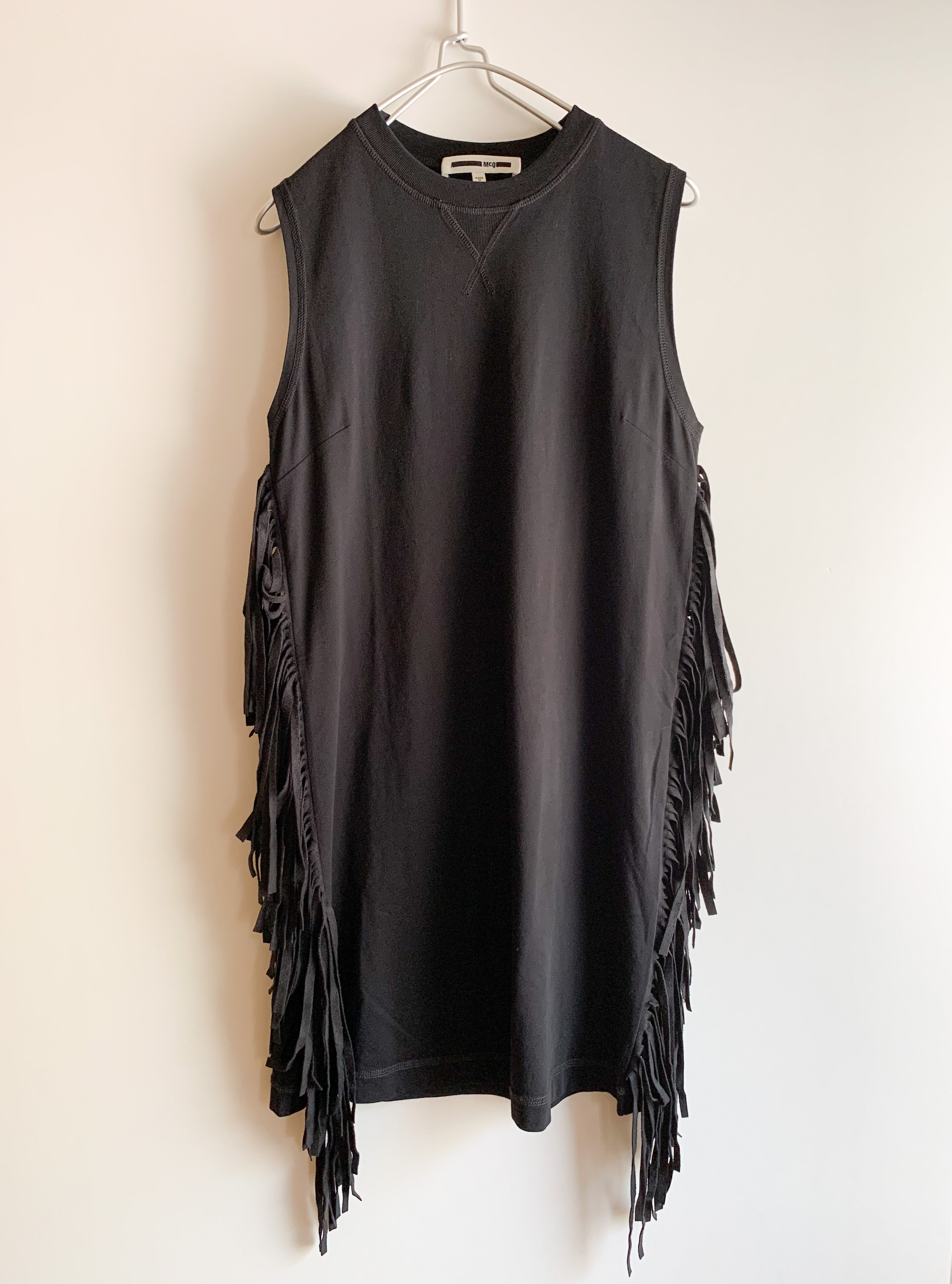【 McQ 】Fringe No-Sleeve One Pieces