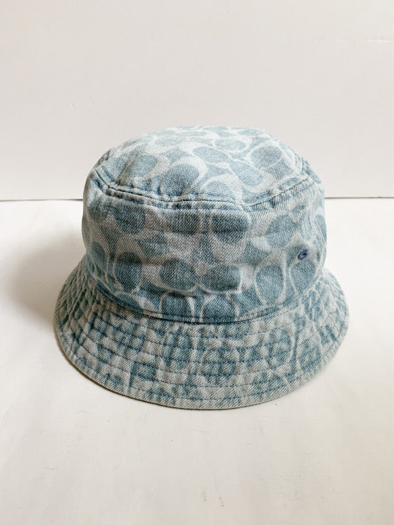 【 COACH 】 DENIM BUCKET HAT