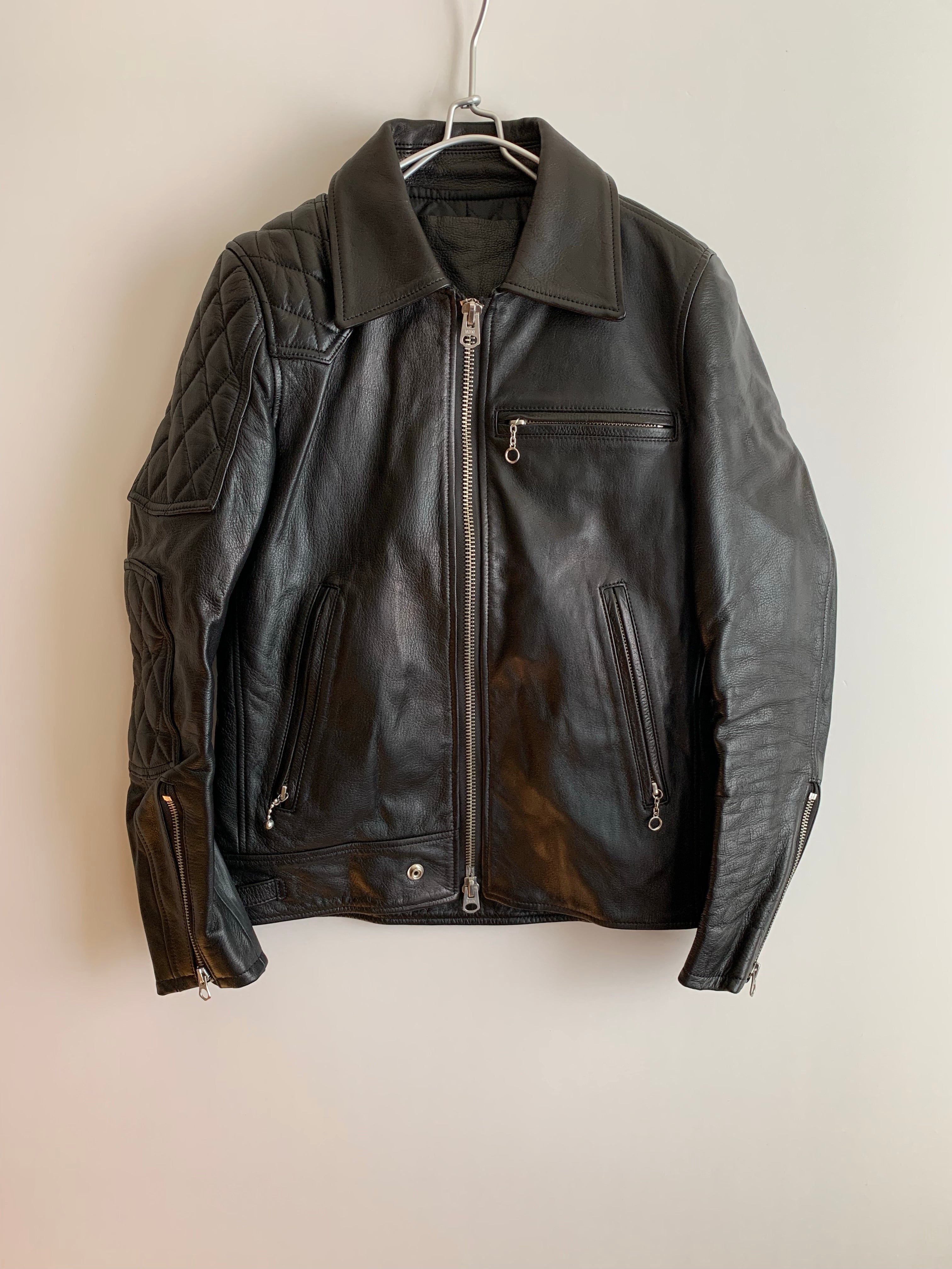 【 JAM HOME MADE 】 17AW LEATHER RIDERS JACKET