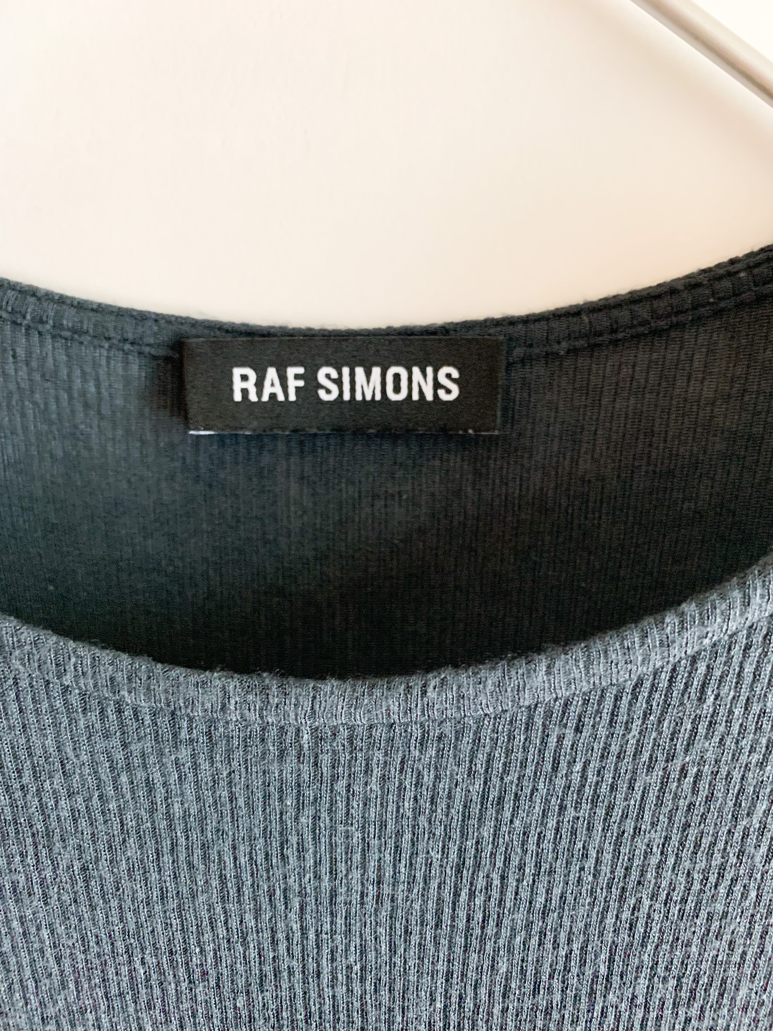 【 RAF SIMONS  】 Rib T-Shirts