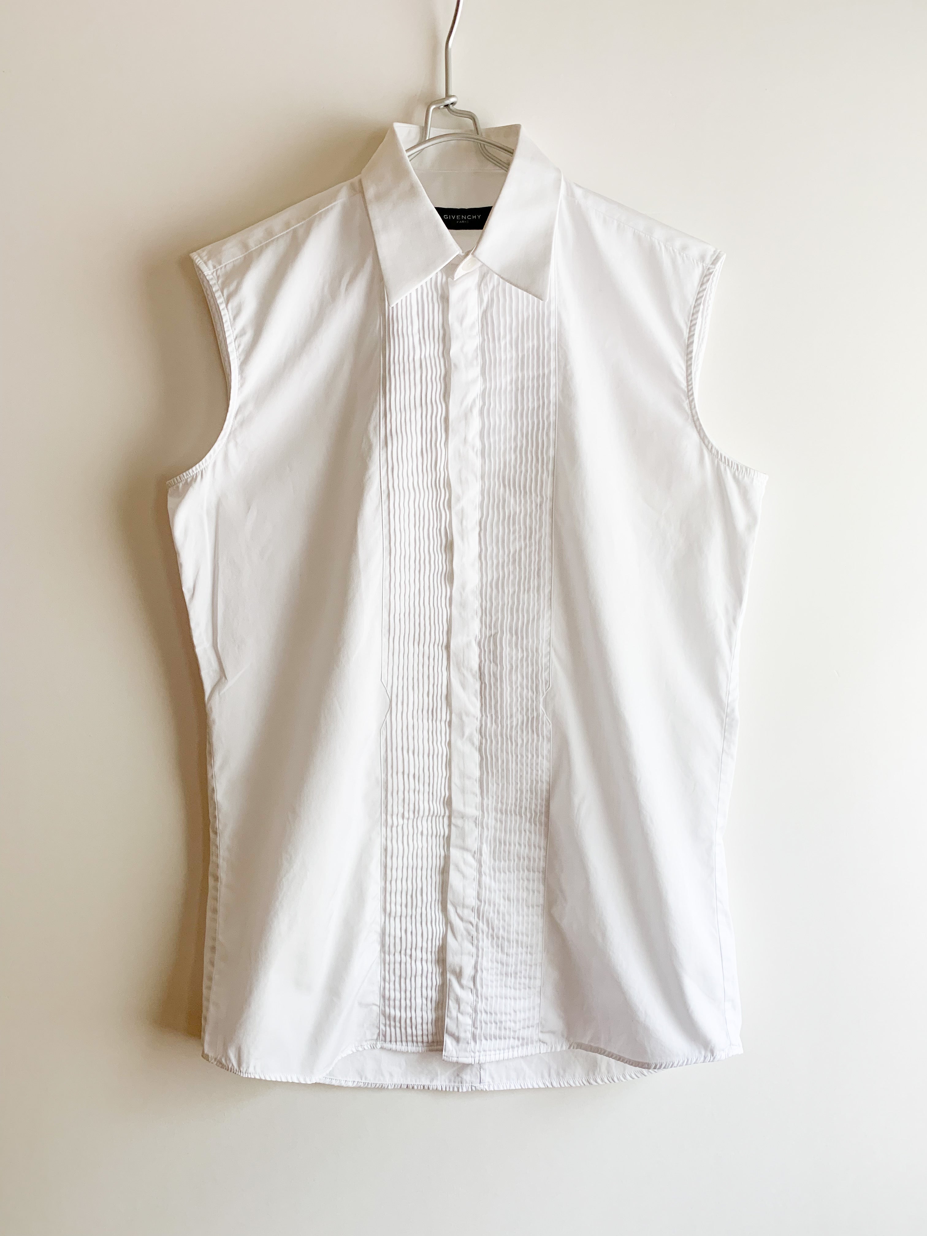 【 GIVENCHY Paris 】 No-Sleeve Dress Shirts