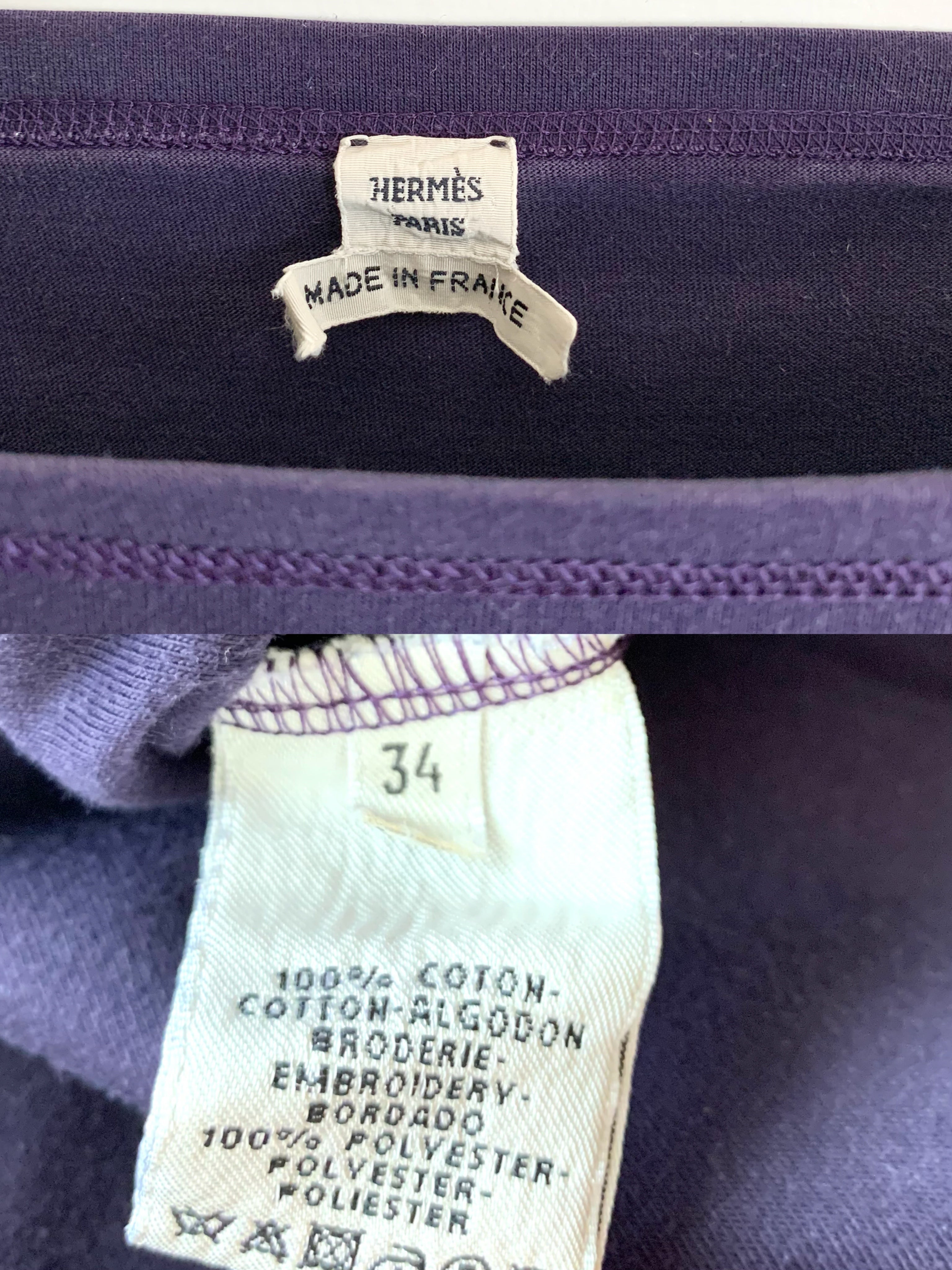 【 HERMES 】Margiela Design Cut sew