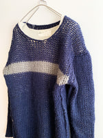 画像をギャラリービューアに読み込む, 【 90s COMME des GARCONS HOMME HOMME 】Layered Style Knit
